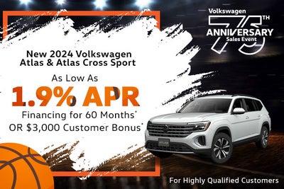 New 2024 Volkswagen Atlas & Atlas Cross Sport