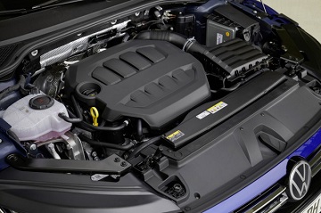 Engine appearance of the 2021 Volkswagen Arteon available at Wyatt Johnson Volkswagen