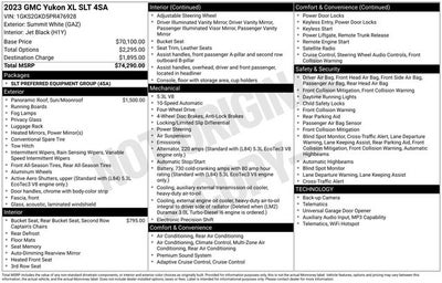 2023 GMC Yukon XL SLT