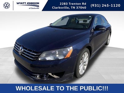 2012 Volkswagen Passat 2.5 SEL