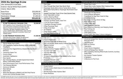 2026 Kia Sportage X-Line