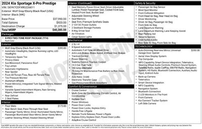 2024 Kia Sportage X-Pro Prestige