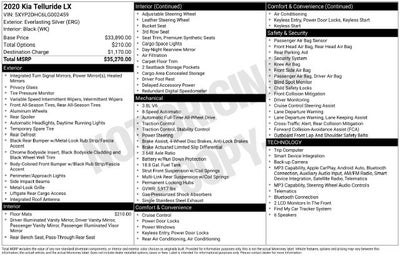 2020 Kia Telluride LX