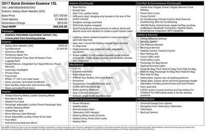 2017 Buick Envision Essence