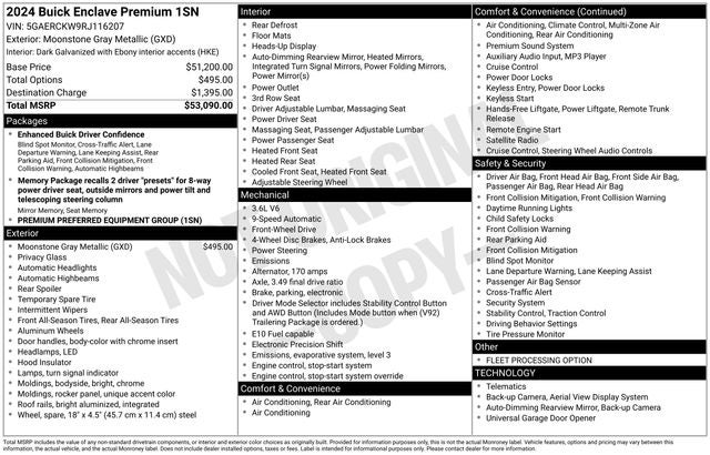 2024 Buick Enclave Premium Group