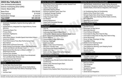 2023 Kia Telluride S