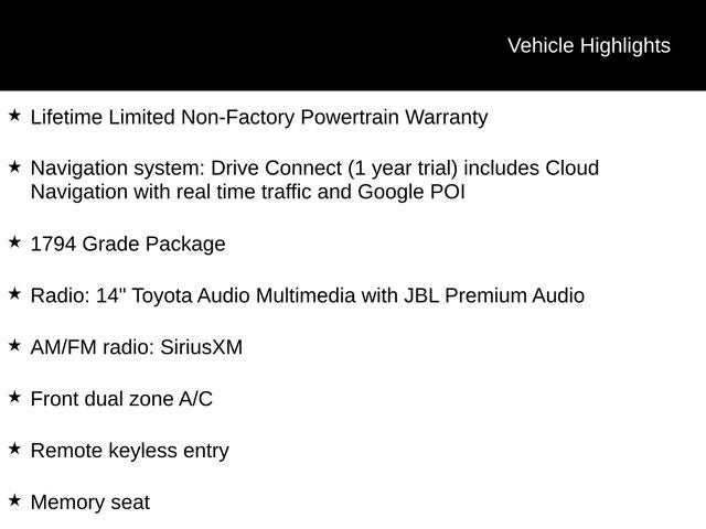 2026 Toyota Sequoia 1794 Edition