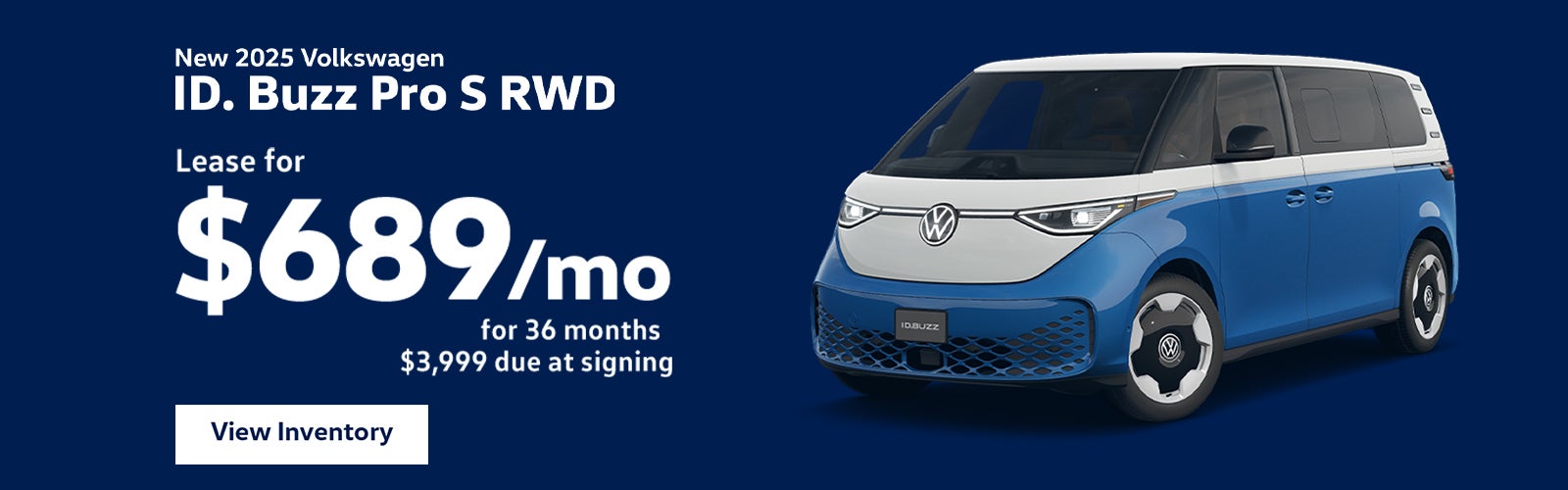 Lease a 2026 VW ID. Buzz Pro S for $689/mo – Clarksville, TN