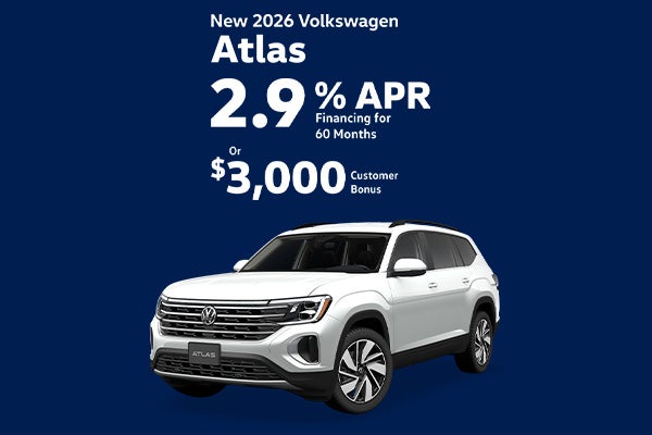 New 2026 Volkswagen Atlas