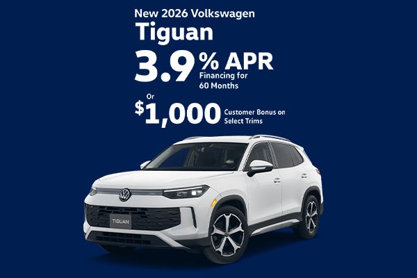 New 2026 Volkswagen Tiguan