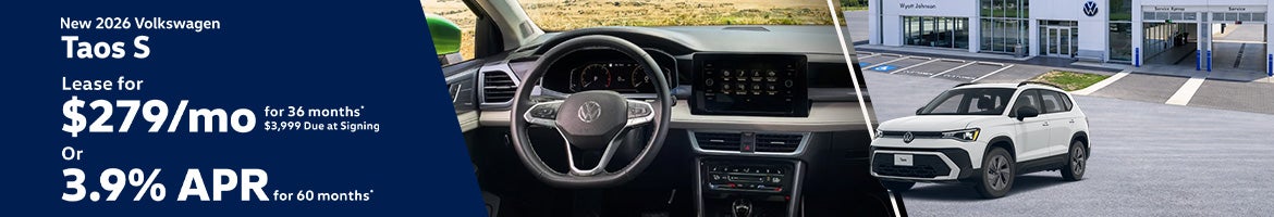 NEW 2026 VOLKSWAGEN TAOS S