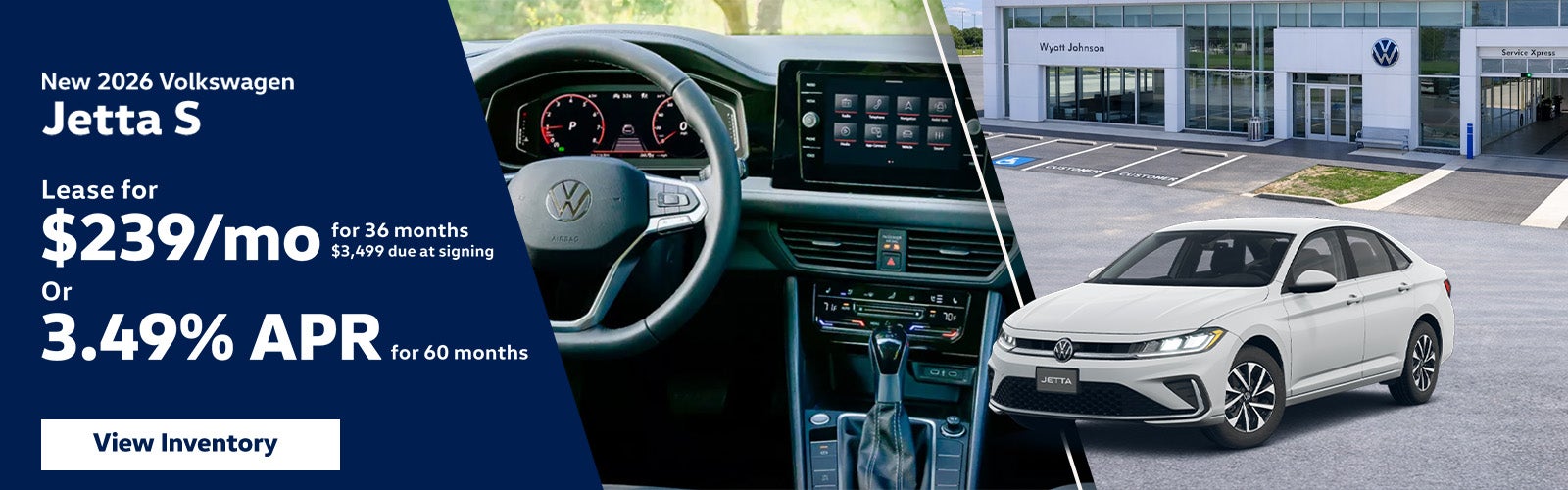 New 2026 Volkswagen Jetta S