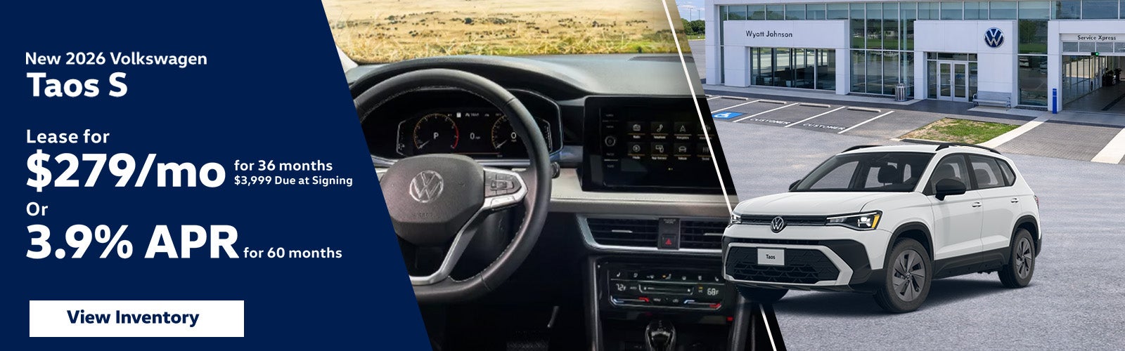 NEW 2026 VOLKSWAGEN TAOS S